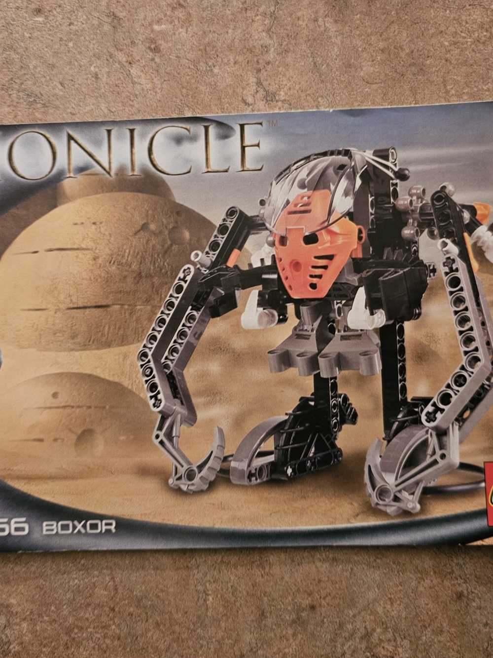 Lego Bionicle Warriors Boxor (8556) Instruction Booklet Only